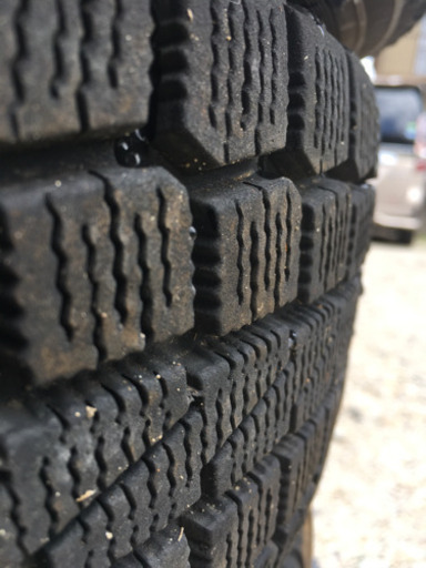 【お取り置き中】スタッドレス155/65R13アルミホイ―ル　4本