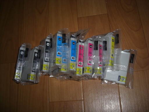 エプソン　ＩＣ４６互換インクカードリッジ
