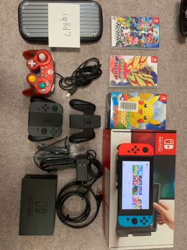 ニンテンドースイッチ　ソフト、ケースセット