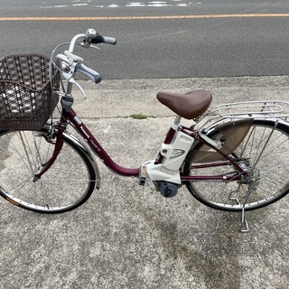 大阪府以内無料発送 Panasonic 8AH 電動アシスト自転車W5
