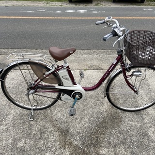 大阪府以内無料発送 Panasonic 8AH 電動アシスト自転車W5