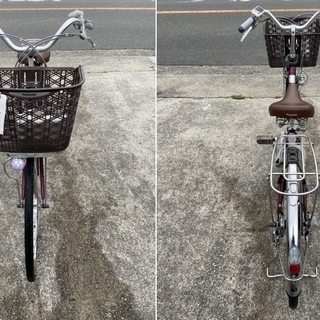 大阪府以内無料発送 Panasonic 8AH 電動アシスト自転車W5