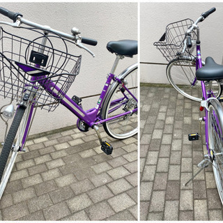 【ほぼ新品 自転車】保証書付き(購入後1年未満、品質保証期間内)の画像