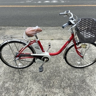 大阪府以内無料発送 Panasonic 8.9AH 電動アシスト自転車W4