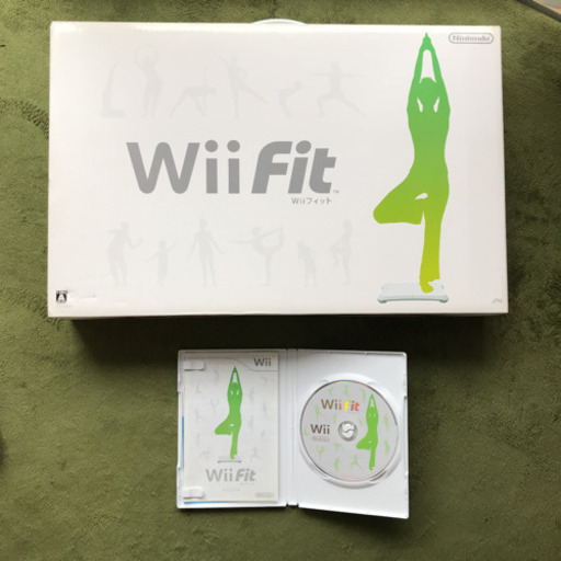 wii本体+wii fit+wii sport 5000円