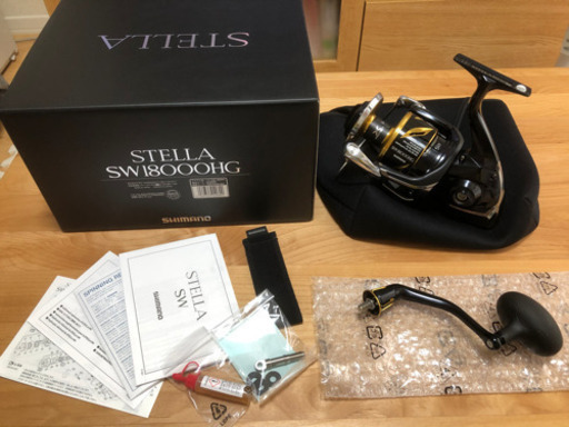 スピニングリール　シマノ  '20 ステラSW 18000HG