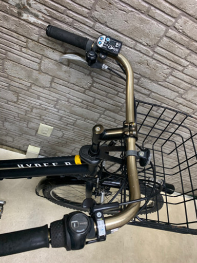 東京23区配達無料　新基準  BS ブリジストン HYDEE-B  8.9Ah リチウム 電動自転車☆26インチ☆中古自転車☆★☆
