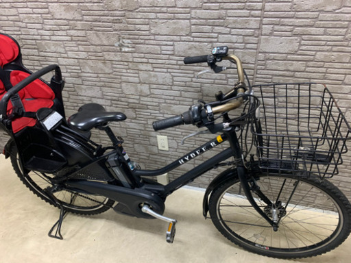 東京23区配達無料　新基準  BS ブリジストン HYDEE-B  8.9Ah リチウム 電動自転車☆26インチ☆中古自転車☆★☆