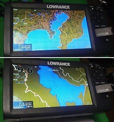 LOWRANCE GPS魚探 HOOK9 並行輸入（中古） 