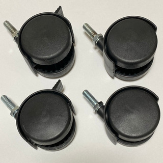 【中古】メタルラック25mmポール用キャスター⭐︎4個セット