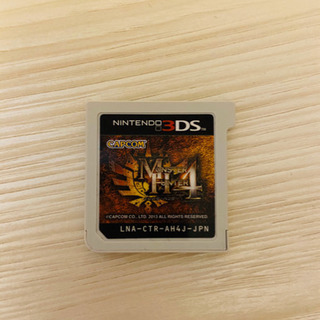 3DSソフト　モンスターハンター4