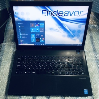 ゲーミングノートPC Endeavor改16 Core i7 SSD 960GB GeForce GT740M Win10