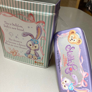 Disney☆ダッフィ&シェリーメイのデザイン缶♪