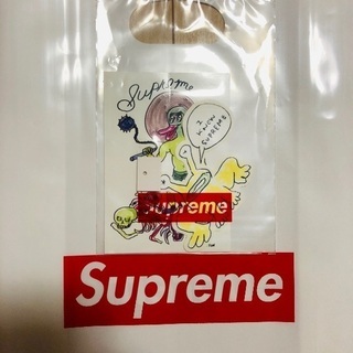 店舗限定 Supreme Daniel  & 8Ball ステッカー セットの画像