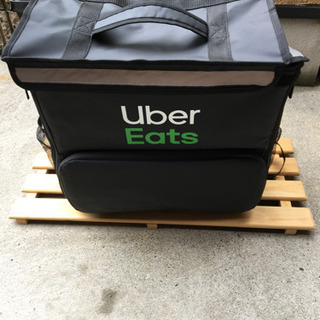 ウーバーイーツ、Uber Eatsリュックバッグ、美品