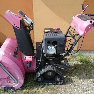 季節外れの除雪機 実働 LONCIN ﾛﾝｼﾝ 除雪幅76cm ...