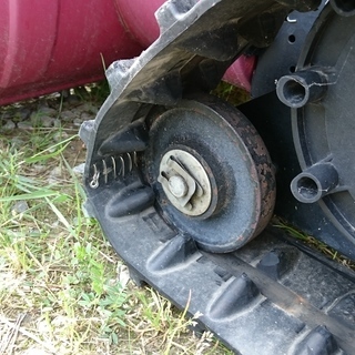 季節外れの除雪機 実働 LONCIN ﾛﾝｼﾝ 除雪幅76cm 電動ｼｭｰﾀｰ 山形発 自社陸送ありの画像