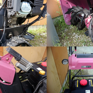 季節外れの除雪機 実働 LONCIN ﾛﾝｼﾝ 除雪幅76cm 電動ｼｭｰﾀｰ 山形発 自社陸送ありの画像