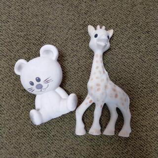 キリンのソフィーとお友達