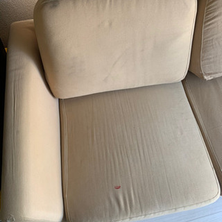 2人掛け　ソファーの画像