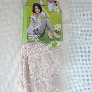 新品　GUNZE　Tuche Leggings　ストレッチレース...