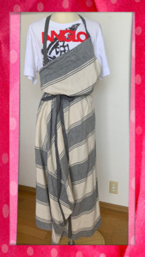 ❤️新品タグ付き❤️Tシャツ➕ロングカフェスカートセット