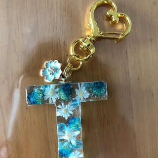 ハーバリウムキーホルダーの画像