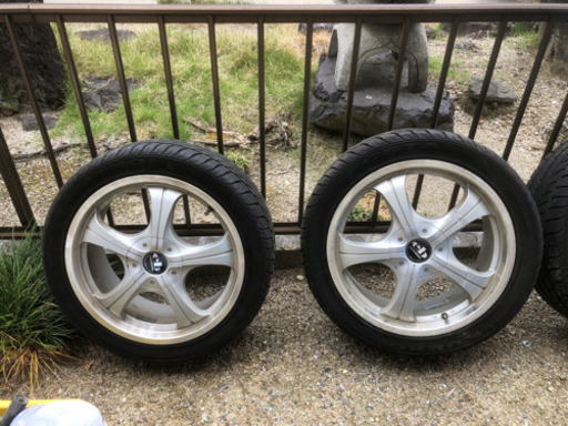 中古　アルミホイール　タイヤセット