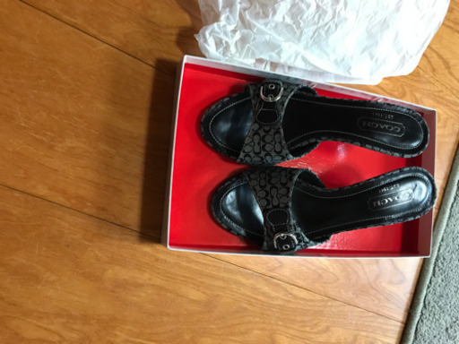 coach ミュール23センチ