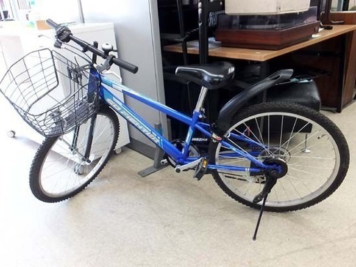 24インチ自転車 Jrサイクル 切替あり 男の子用 青色 札幌市西区