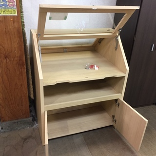 【店舗同時販売中】三角屋根両面ショーケースの画像