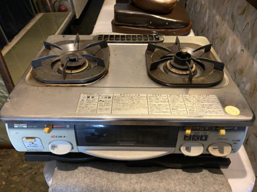 ２千円　ガス台　プロパンガス