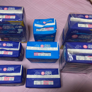 《値下げします！》生理用ナプキン　29センチ他　全部で11パック　158個　夜用　昼用　いっぱいの画像