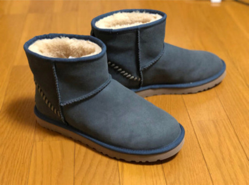 【最終価格】未使用UGG classic mini deco ムートン