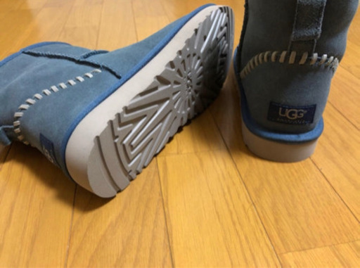 【最終価格】未使用UGG classic mini deco ムートン