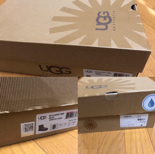 【最終値引】未使用　UGG Classic MINI DECO  ネイビー