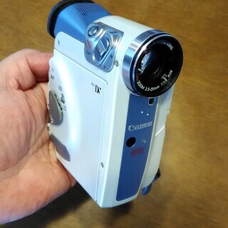 Canon MiniDVビデオカメラ  IXY DV 5（miniDVテープ録画・再生未確認のためジャンク品扱いで）の画像