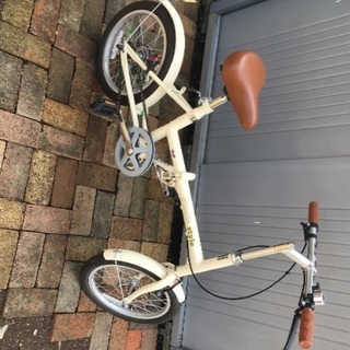 ほぼ新品　折り畳み自転車　16インチ　simple Style
