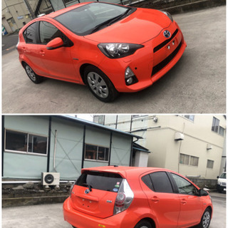 トヨタアクア G H24年式1万キロ、車検令和4年5月まで,ナビ...