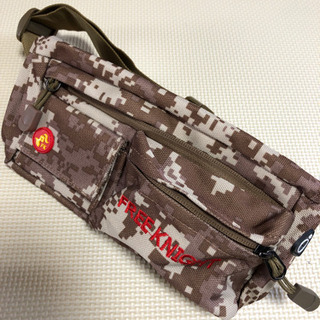 防水ミリタリーショルダーバッグ　ウエストポーチ