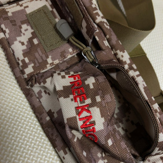 防水ミリタリーショルダーバッグ　ウエストポーチの画像