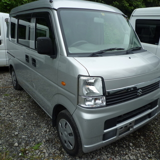 (ID2074)軽バン専門在庫５０台　エブリィワゴン　車いす移動車　電動スロープ付　平成２４年　車検２年付　１８万円　諸経費込２３０，０００円の画像
