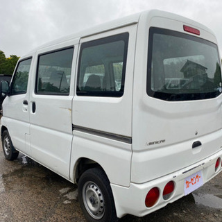 車検令和4年5月 h22年式 ミニキャブバン 5MT タイベル交換済み 機関良好 ハイルーフ ★支払い総額10.8万円★の画像