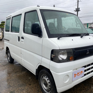 車検令和4年5月 h22年式 ミニキャブバン 5MT タイベル交換済み 機関良好 ハイルーフ ★支払い総額10.8万円★の画像
