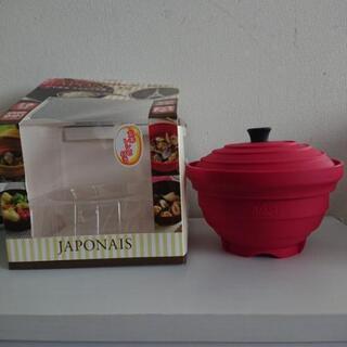 値下★新品 シリコンスチーマー 簡単・時短料理 料理ブック付 炊...