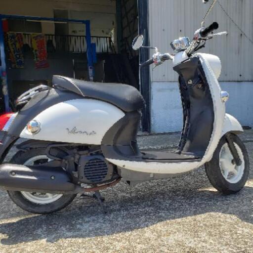 実働！YAMAHA ビーノ　50CC 原付バイク　スクーター　白