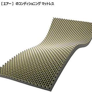 【ハーフチャリティ】西川AIRマットレス（シングル／グレー）
の画像