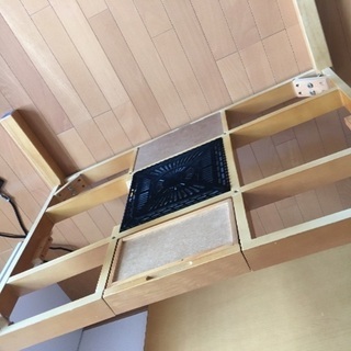 テーブル　こたつ　DIYの画像