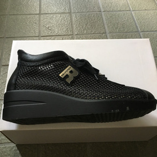 ルコライン スニーカー　黒の画像