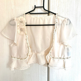【美品】レース ボレロ 結婚式